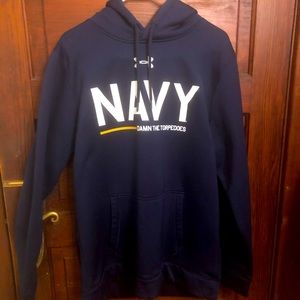 Awesome “Navy” Under Armour hoodie!